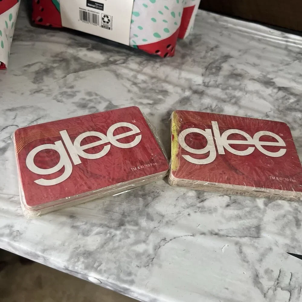 Set of 2 Unopened Card Decks - Glee Game